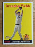 2007 Topps Heritage #340 Brandon Webb