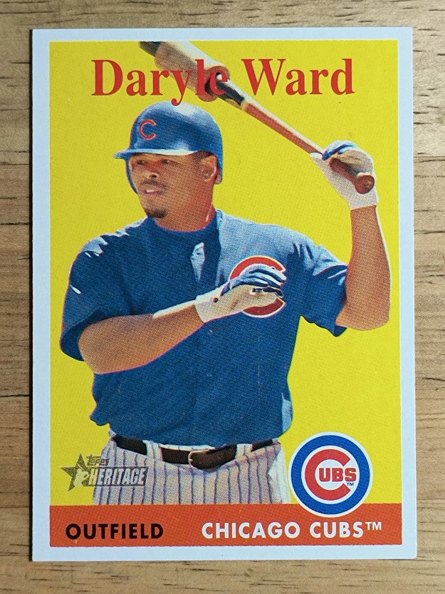 2007 Topps Heritage #342 Daryle Ward
