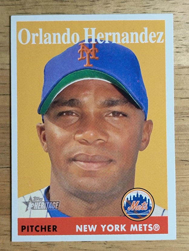 2007 Topps Heritage #349 Orlando Hernandez
