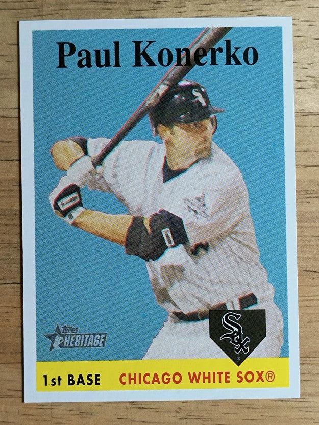 2007 Topps Heritage #362 Paul Konerko