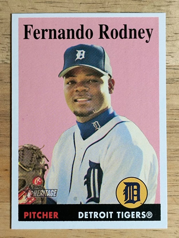 2007 Topps Heritage #365 Fernando Rodney SP