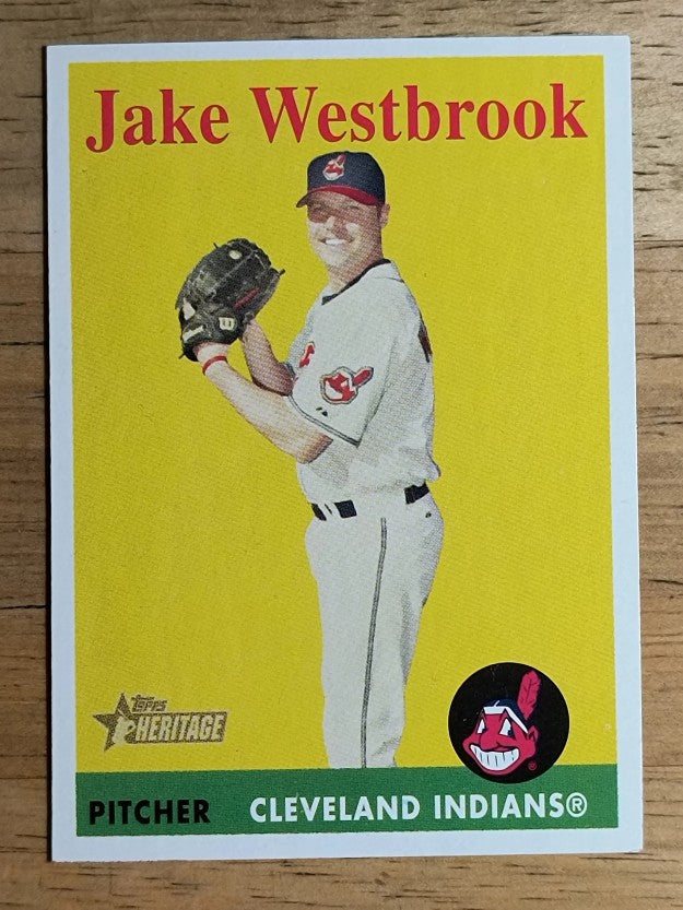 2007 Topps Heritage #439 Jake Westbrook