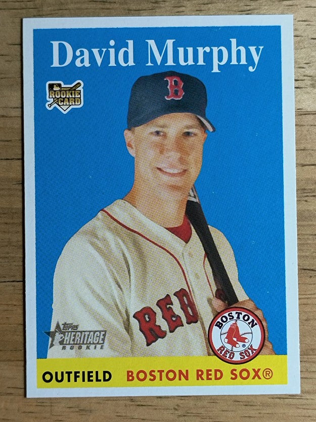 2007 Topps Heritage #371 David Murphy