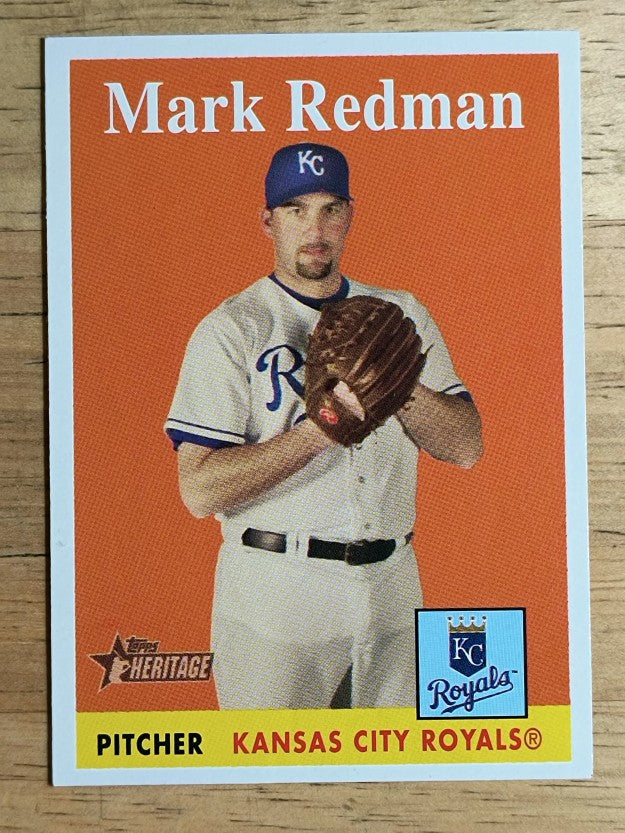 2007 Topps Heritage #447 Mark Redman SP