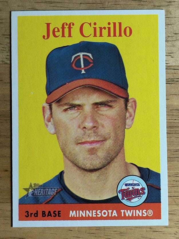 2007 Topps Heritage #378 Jeff Cirillo