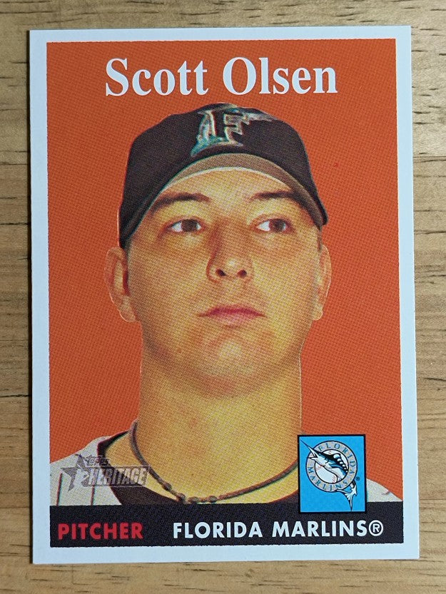 2007 Topps Heritage #385 Scott Olsen