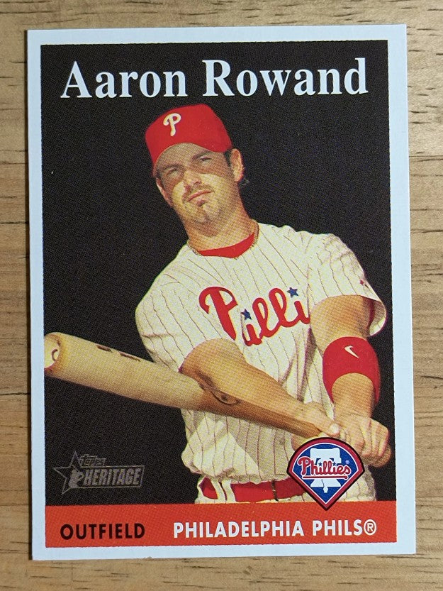 2007 Topps Heritage #387 Aaron Rowand