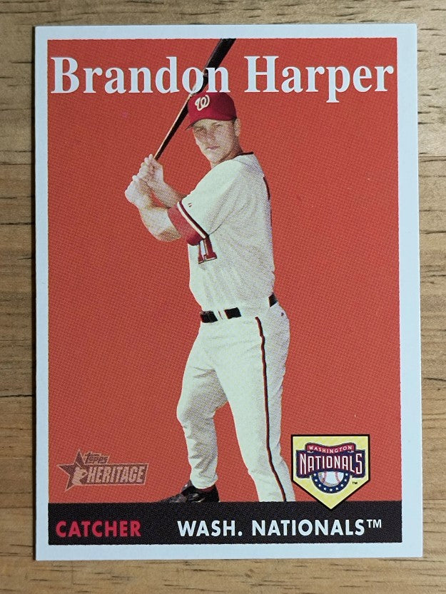2007 Topps Heritage #403 Brandon Harper