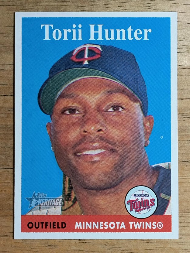 2007 Topps Heritage #404 Torii Hunter