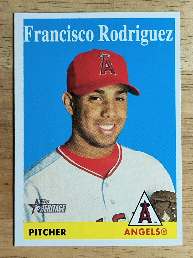 2007 Topps Heritage #410 Francisco Rodriguez SP