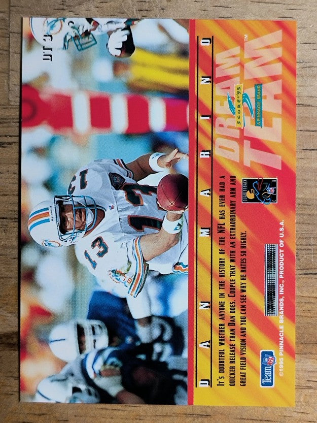 1995 Score Dream Team #DT3 Dan Marino