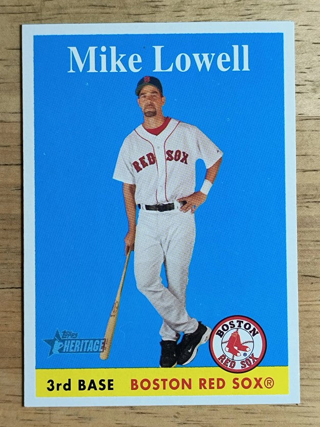 2007 Topps Heritage #260 Mike Lowell