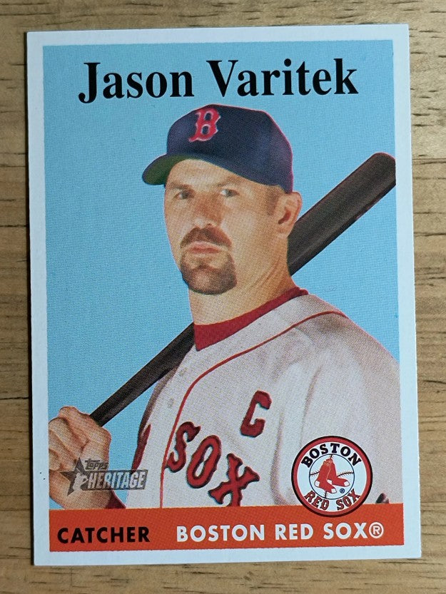 2007 Topps Heritage #353 Jason Varitek