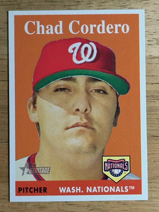 2007 Topps Heritage #277 Chad Cordero
