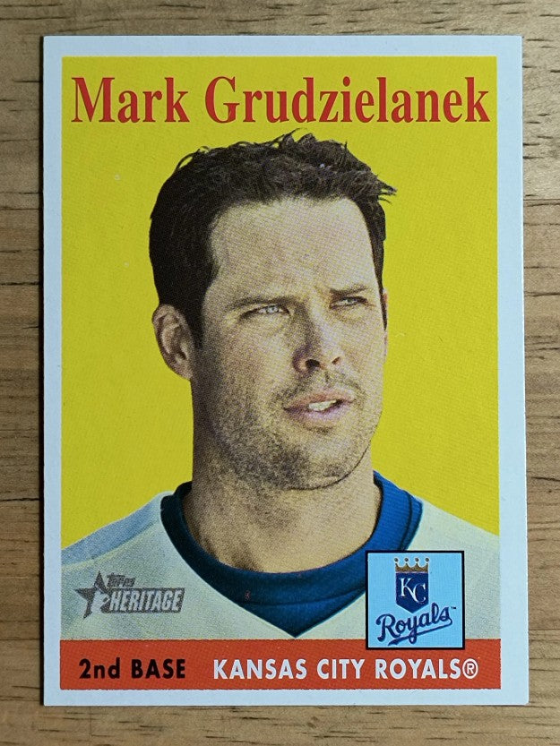 2007 Topps Heritage #280 Mark Grudzielanek