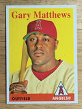 2007 Topps Heritage #288 Gary Matthews