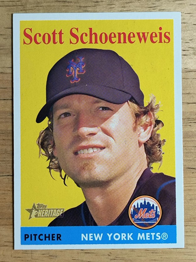 2007 Topps Heritage #300 Scott Schoeneweis