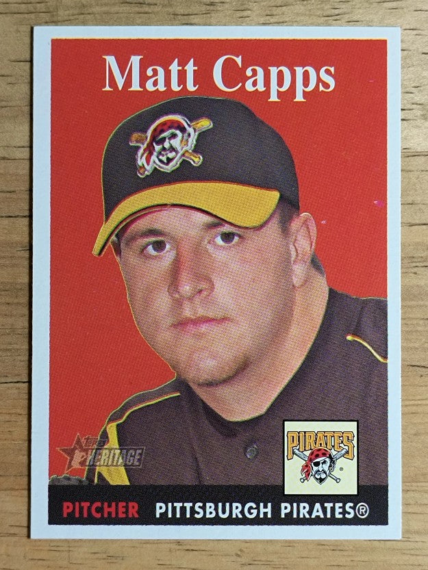 2007 Topps Heritage #369 Matt Capps