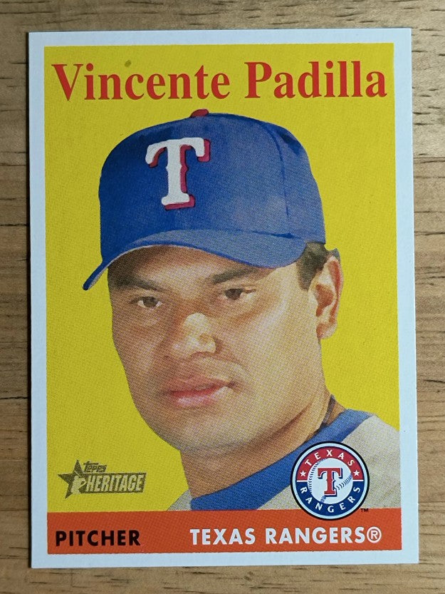 2007 Topps Heritage #290 Vicente Padilla
