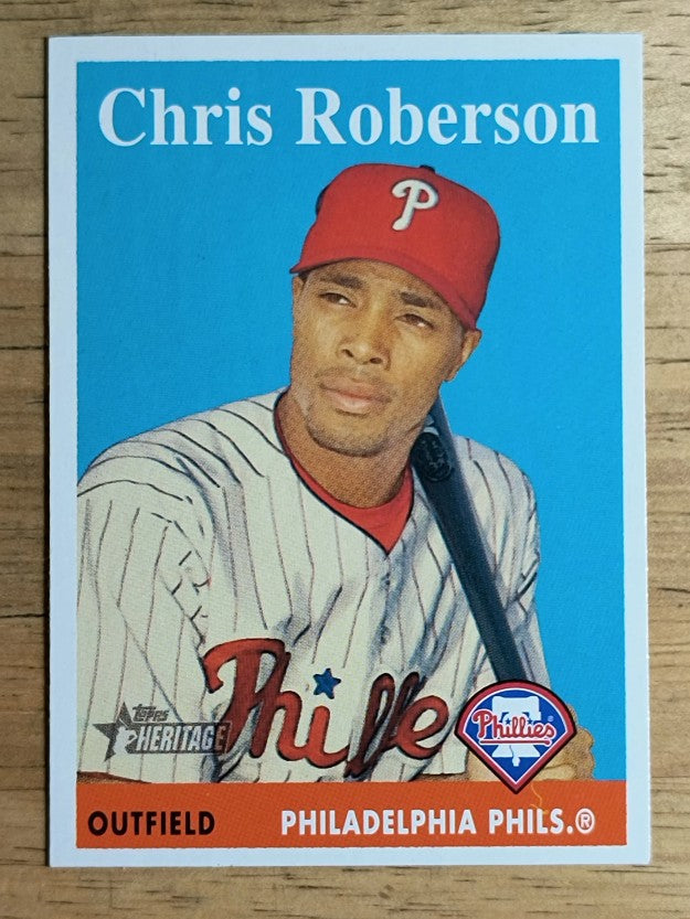 2007 Topps Heritage #291 Chris Roberson