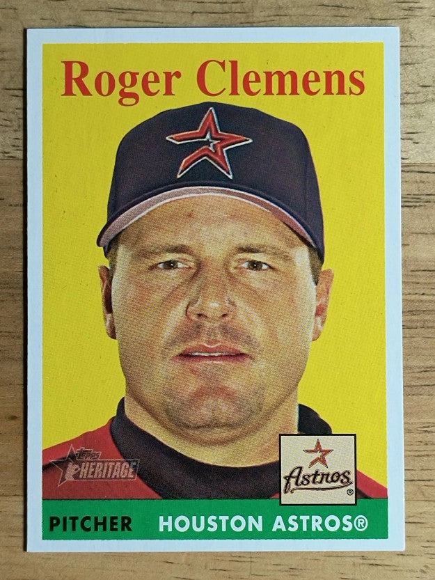 2007 Topps Heritage #2a Roger Clemens