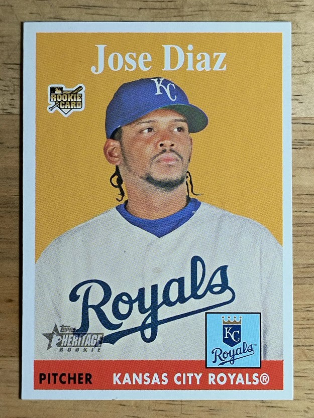 2007 Topps Heritage #367 Jose Diaz