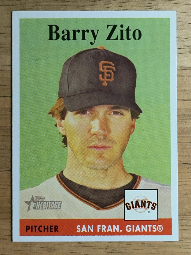 2007 Topps Heritage #379 Barry Zito