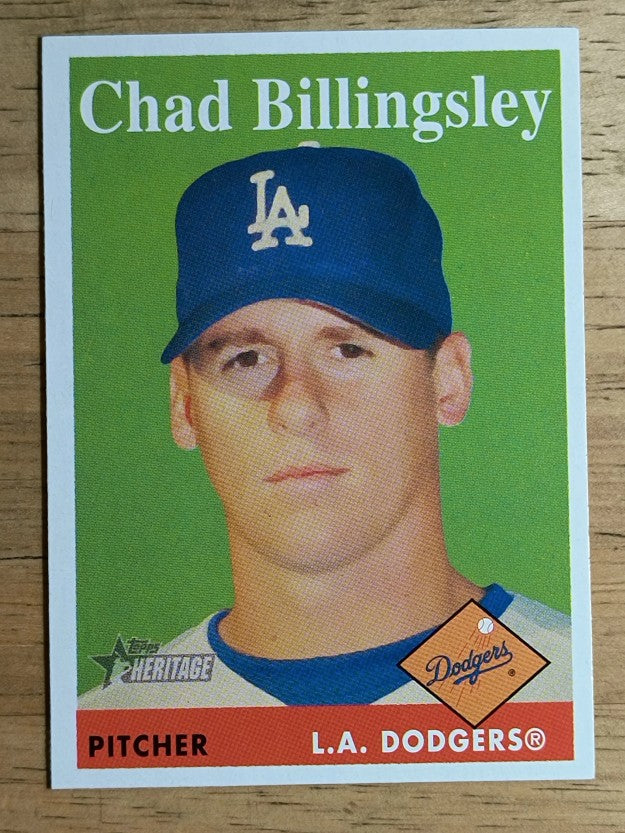 2007 Topps Heritage #313 Chad Billingsley