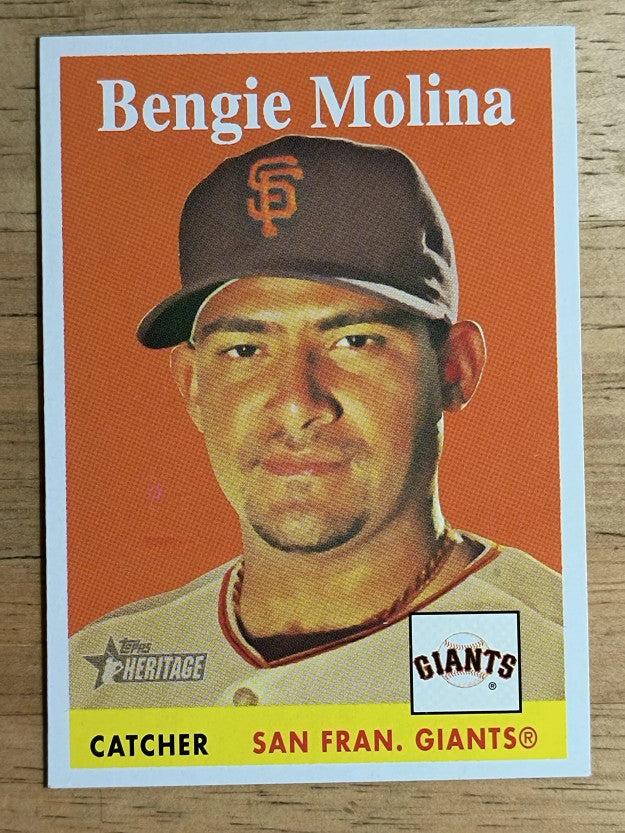 2007 Topps Heritage #315 Bengie Molina