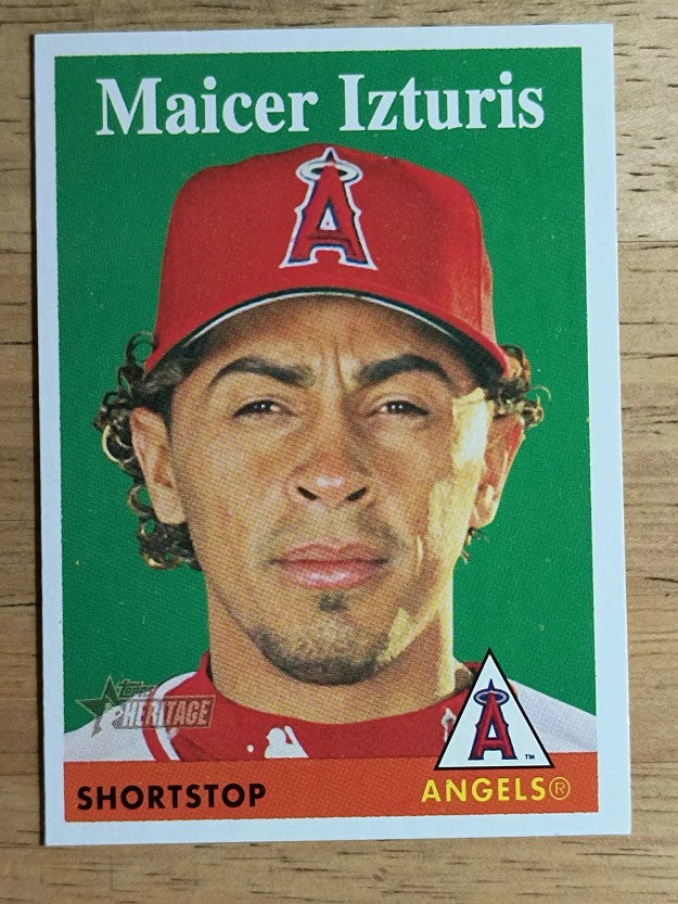 2007 Topps Heritage #325 Maicer Izturis