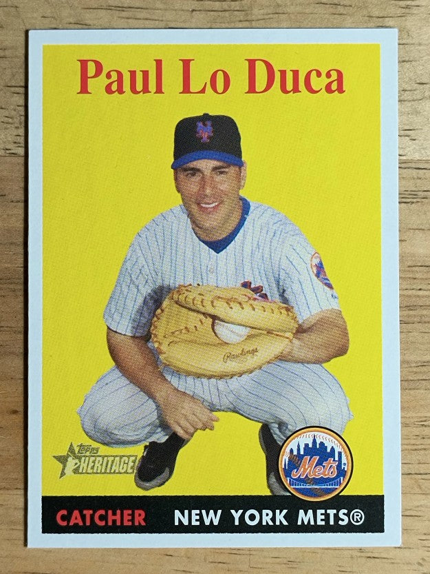 2007 Topps Heritage #330 Paul LoDuca SP