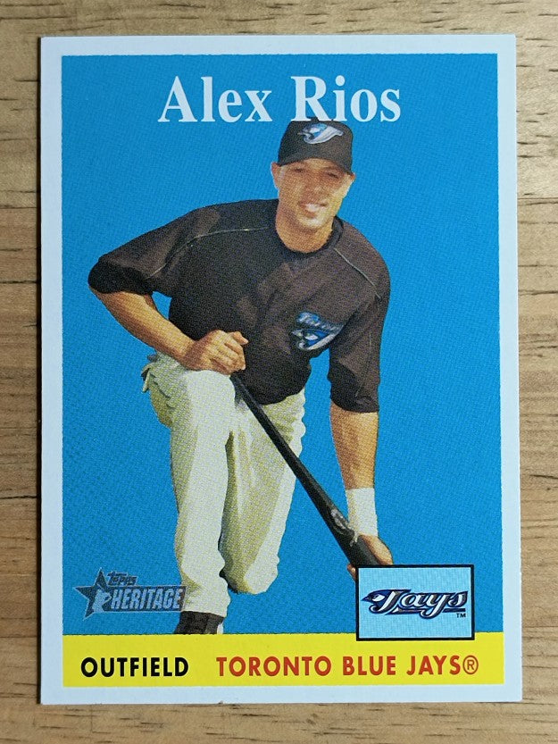 2007 Topps Heritage #48 Alex Rios