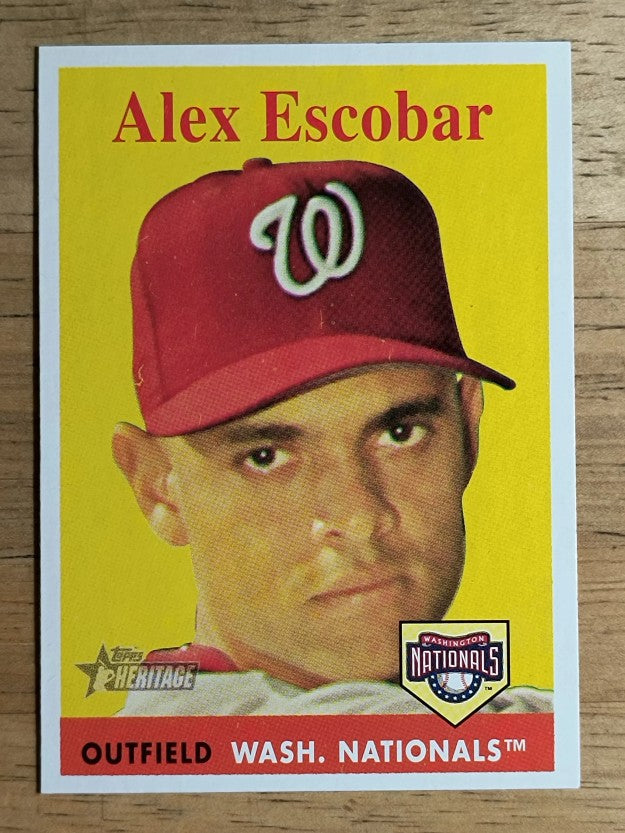 2007 Topps Heritage #153 Alex Escobar