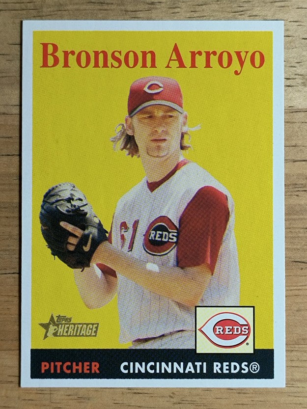 2007 Topps Heritage #157 Bronson Arroyo