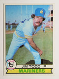 1979 Topps #103 Jim Todd (VGEX)
