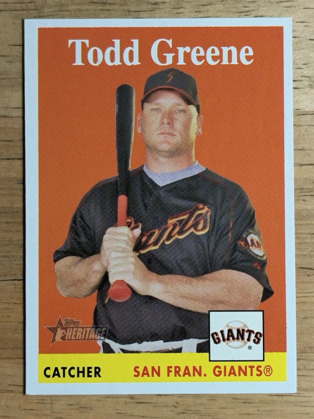 2007 Topps Heritage #166 Todd Greene