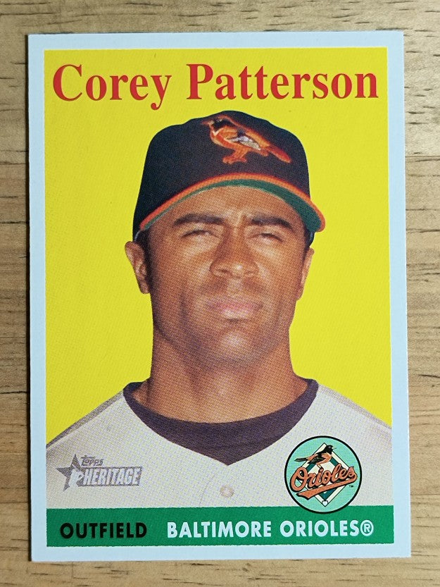 2007 Topps Heritage #79a Corey Patterson