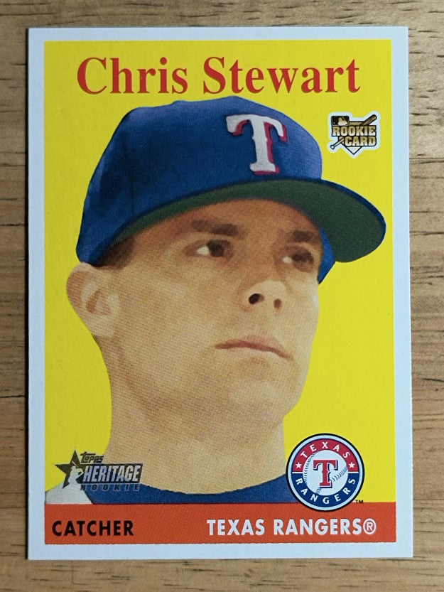 2007 Topps Heritage #281 Chris Stewart RC
