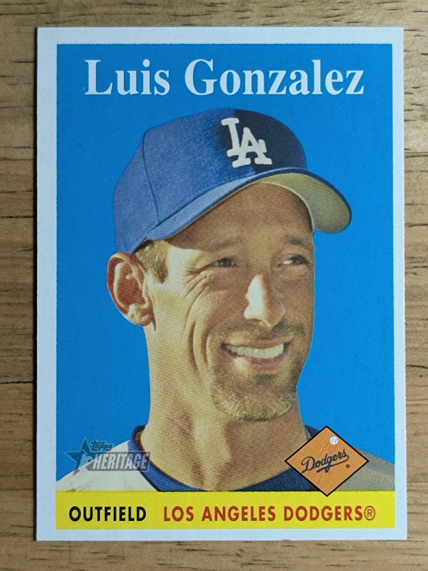 2007 Topps Heritage #36 Luis Gonzalez