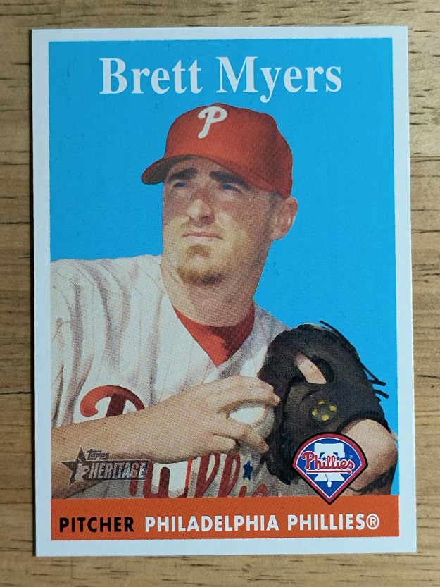 2007 Topps Heritage #326 Brett Myers