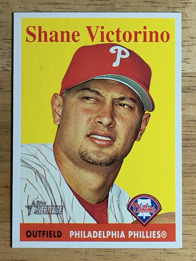 2007 Topps Heritage #45 Shane Victorino