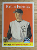 2007 Topps Heritage #427 Brian Fuentes