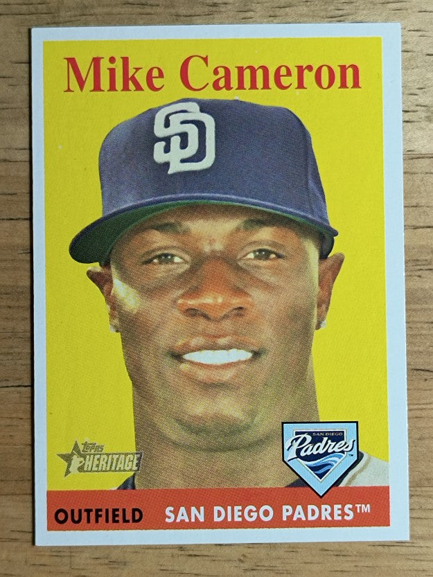 2007 Topps Heritage #430 Mike Cameron