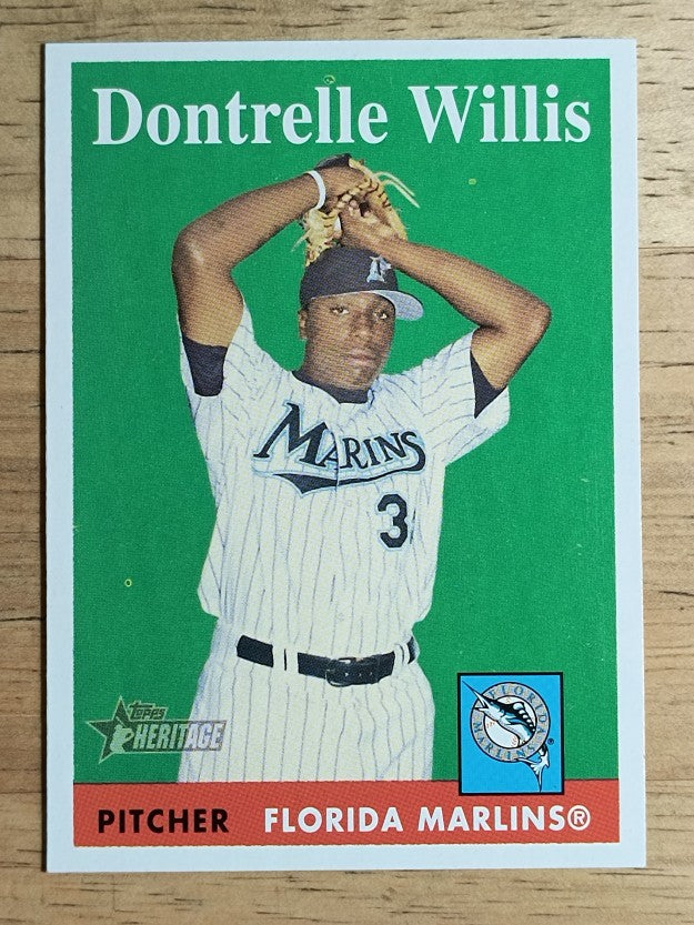 2007 Topps Heritage #431 Dontrelle Willis