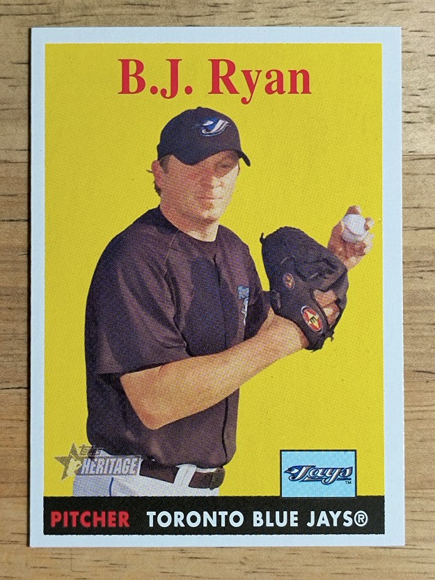 2007 Topps Heritage #435 B.J. Ryan