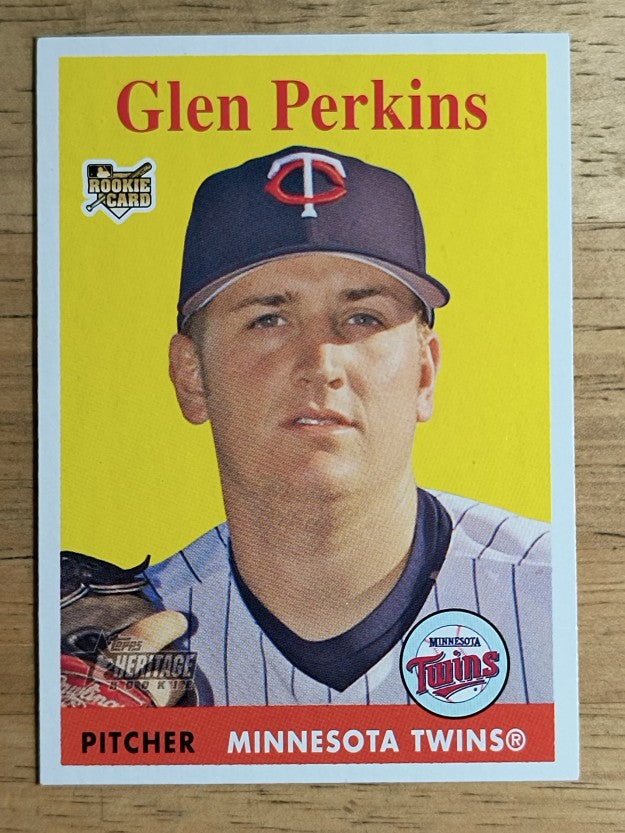 2007 Topps Heritage #467 Glen Perkins