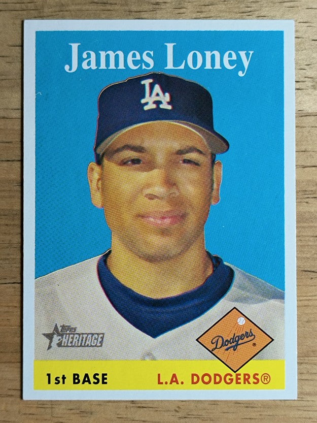 2007 Topps Heritage #441 James Loney
