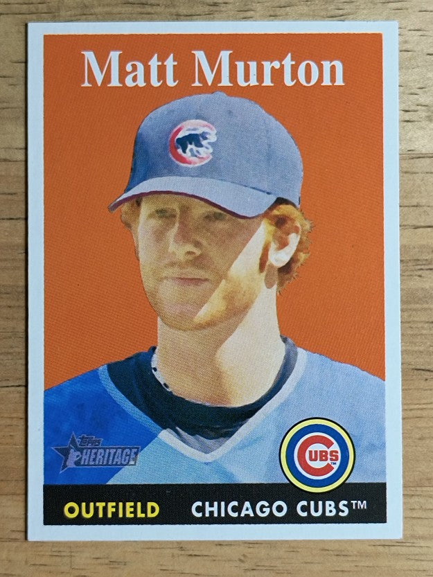 2007 Topps Heritage #66 Matt Murton