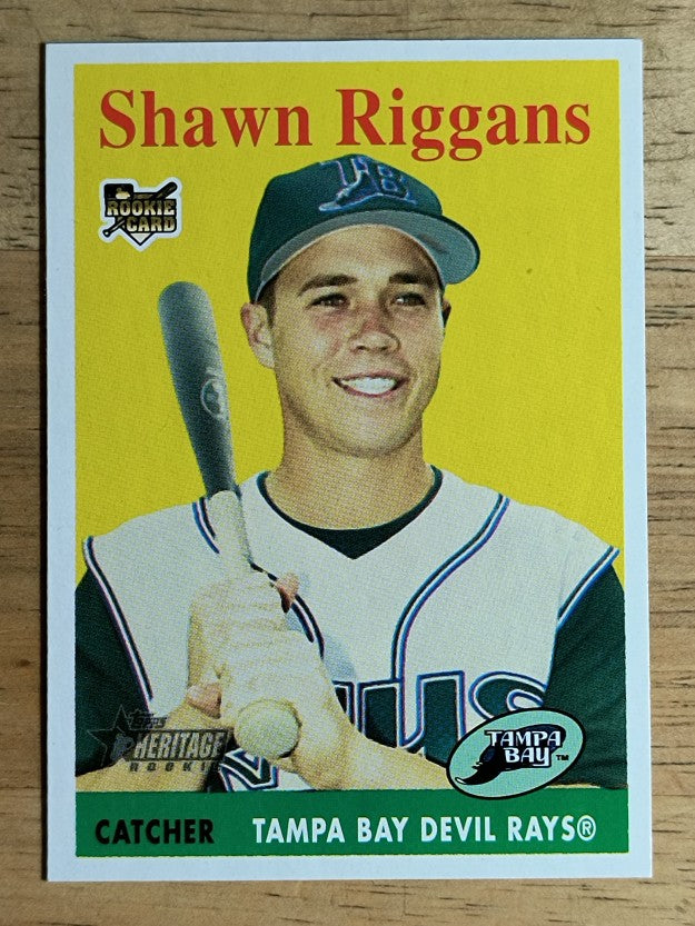 2007 Topps Heritage #456 Shawn Riggans SP