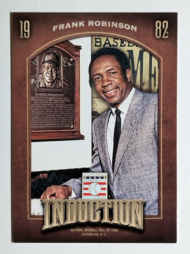 2013 Panini Cooperstown Induction #1 Frank Robinson